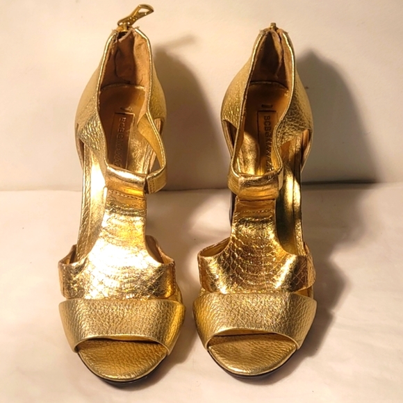 BCBG Maxazria leather open toe shoes - Picture 3 of 9